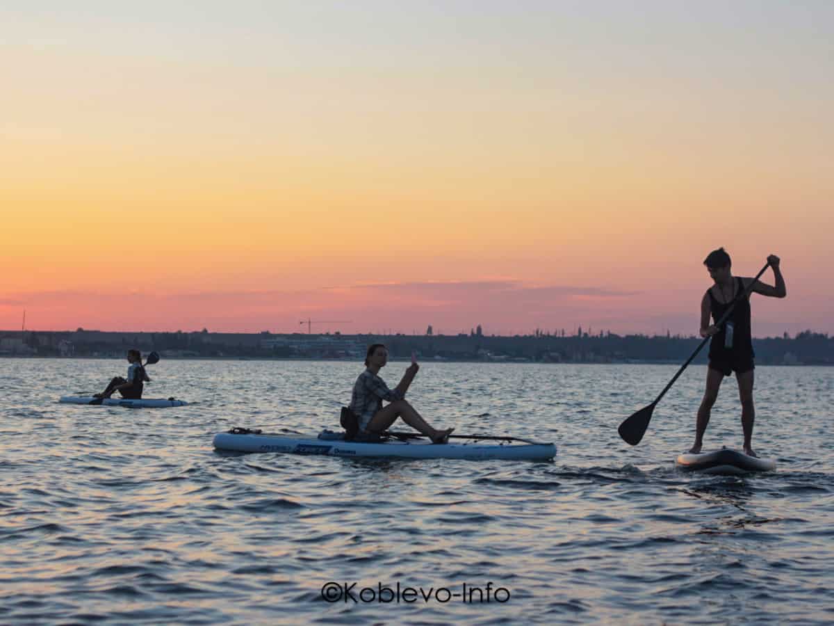 Активный отдых в Коблево летом. фото