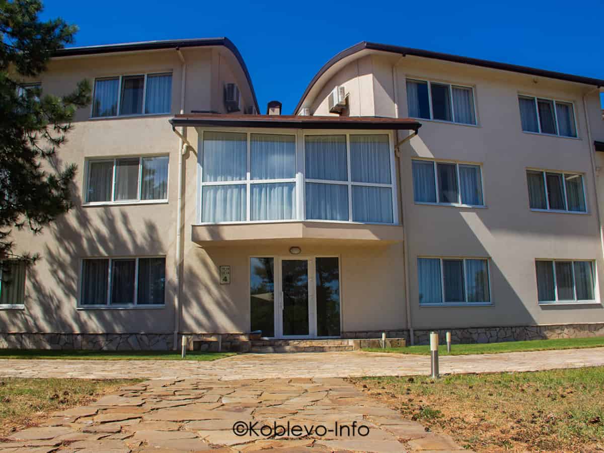 Частный сектор в Коблево. Фото летом