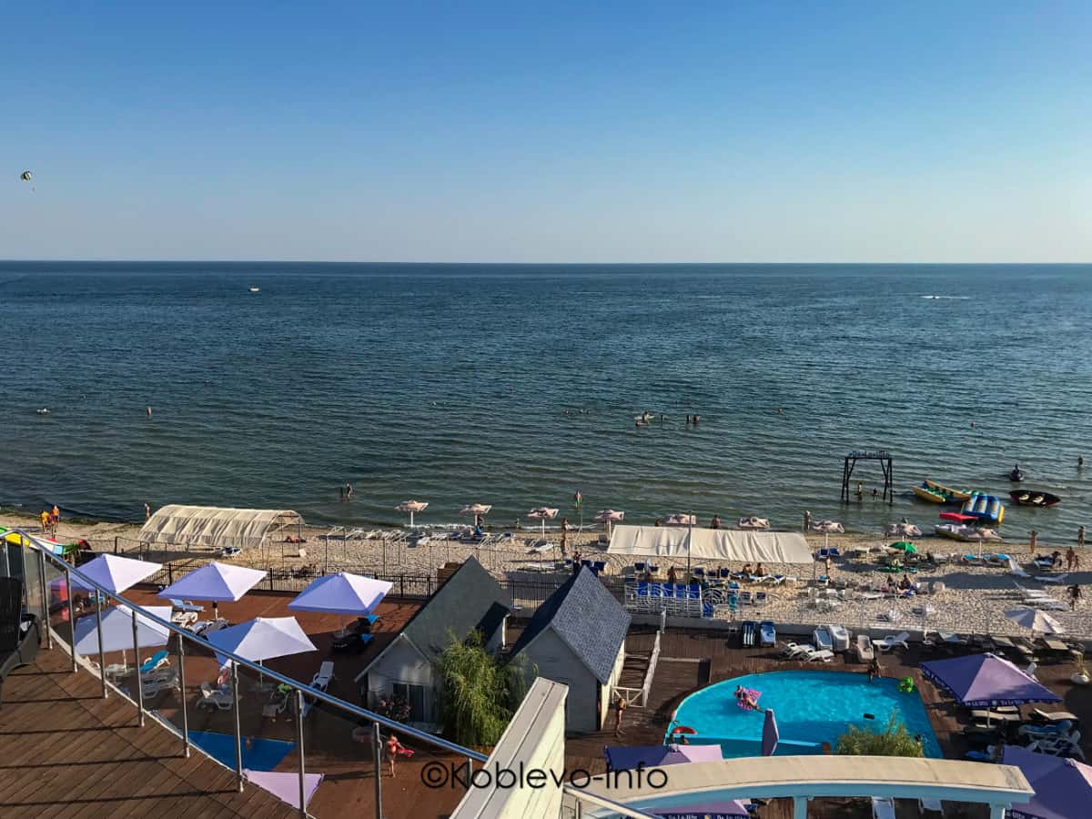 Ресторан Небо с видом на море в Коблево