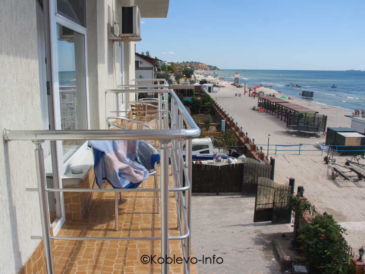 Что работает зимой в Коблево отель Дельфин