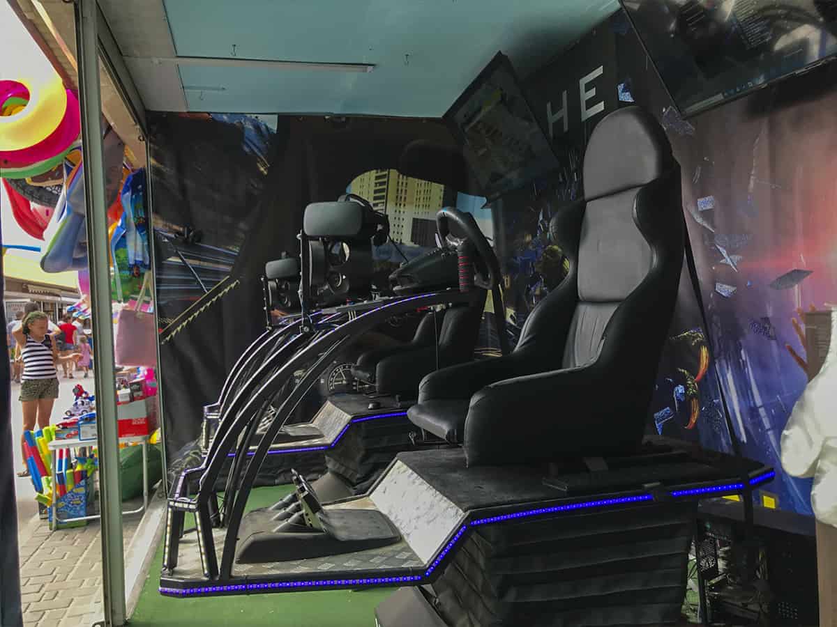 Аттракцион виртуальная реальность в Коблево