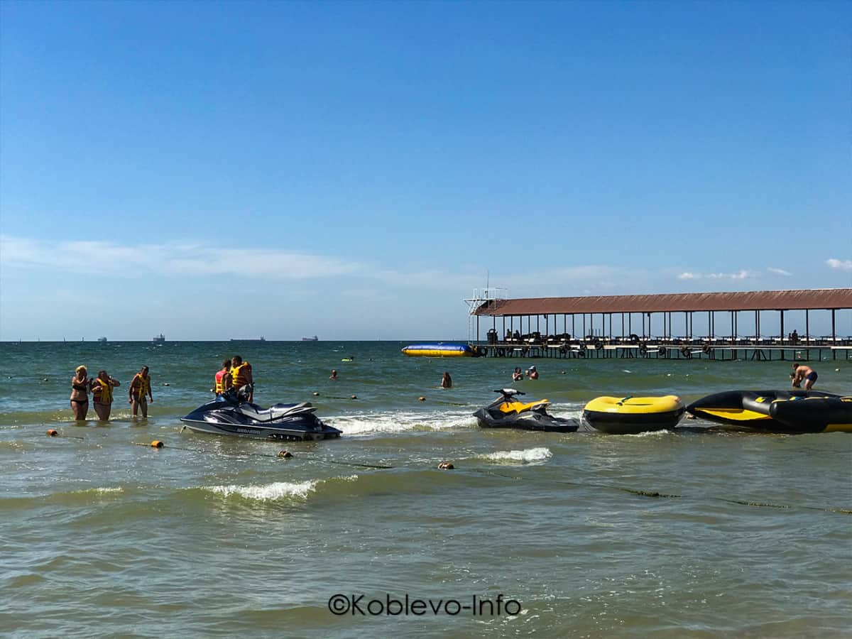 Водные мотоциклы в Коблево