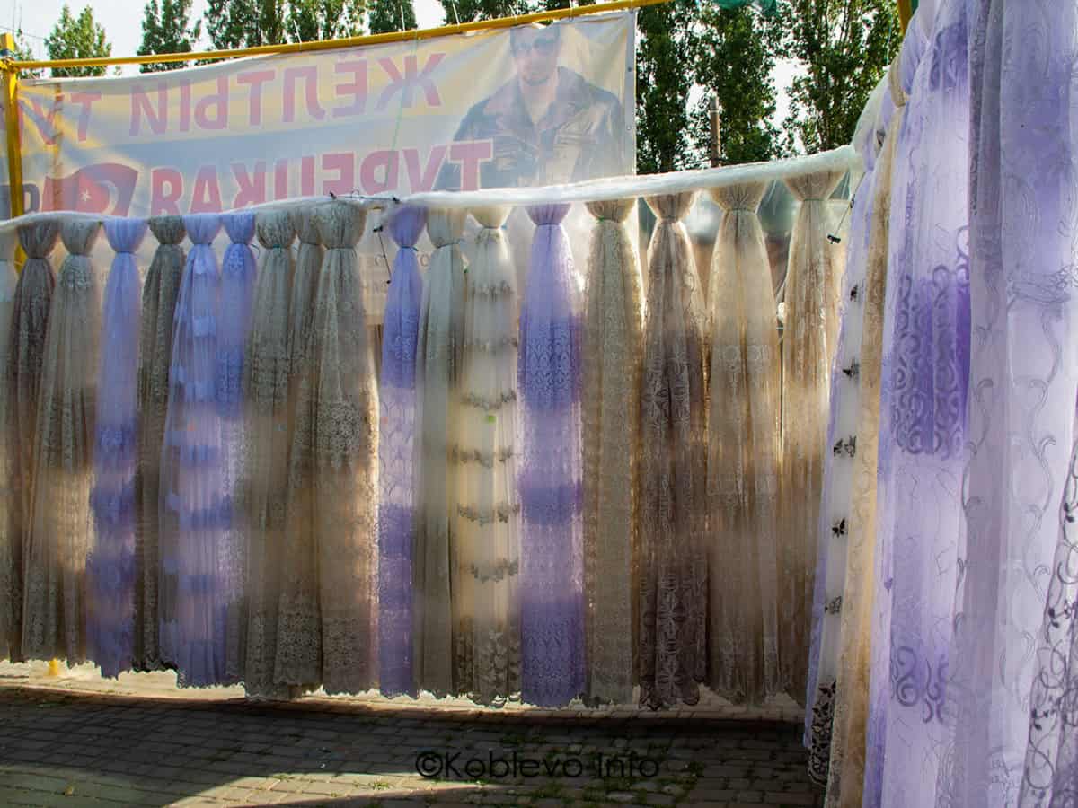 Купить тюль на Турецком рынке в Коблево