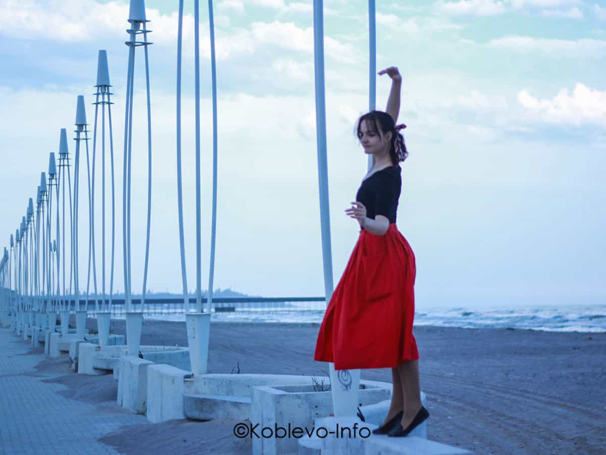 Пляжная аллея в Коблево