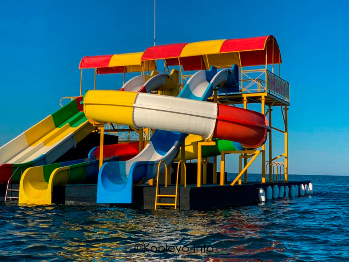 Аквапарк Остров развлечений в Коблево
