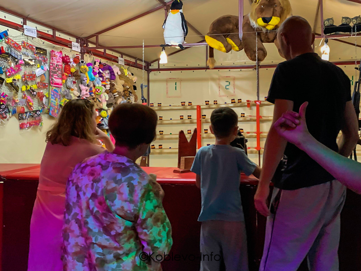 Развлечение тир в Коблево летом 2021