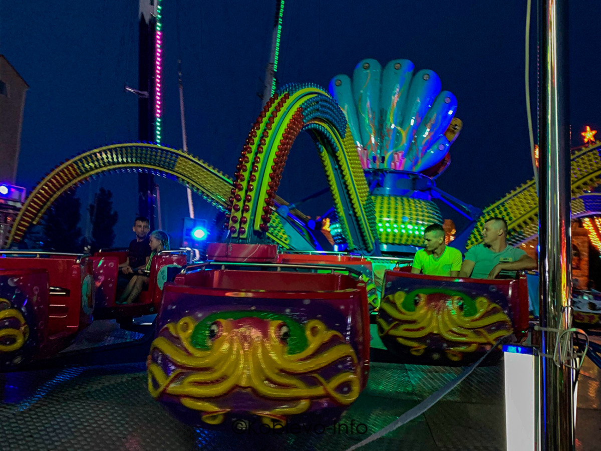 Сколько стоят аттракционы в луна парке Коблево