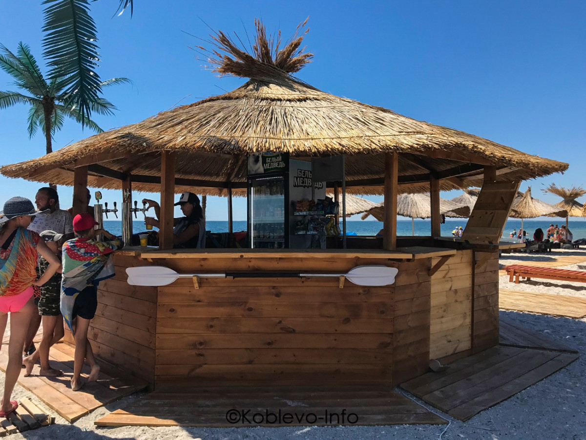 Чистые пляжи на Кинбурнской косе