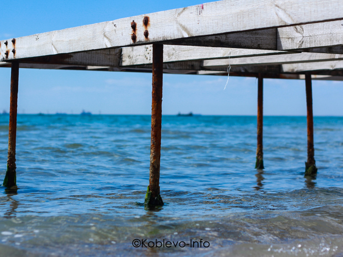 Пляжные фото Коблево у моря