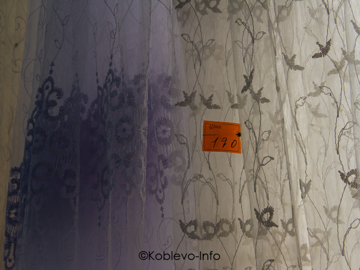 Купить тюль на Турецкой ярмарке в Коблево