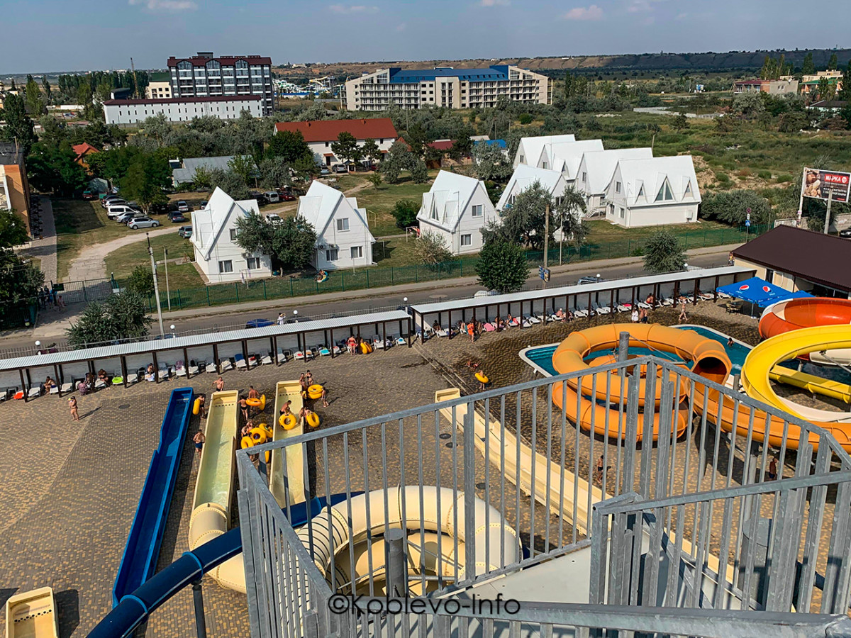 Фото аквапарка Орбита в Коблево