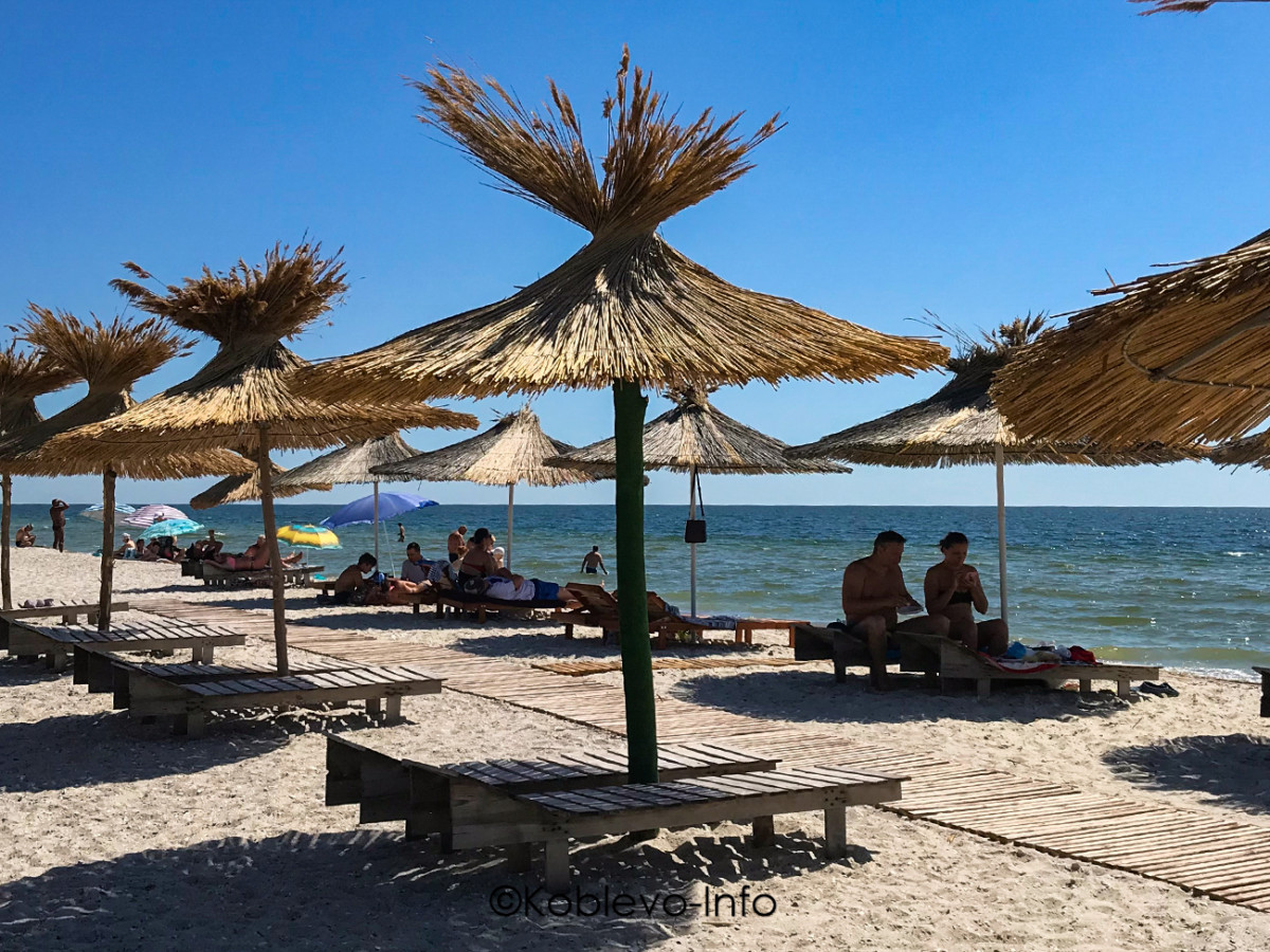 Отдых на Кинбурнской косе Коблево