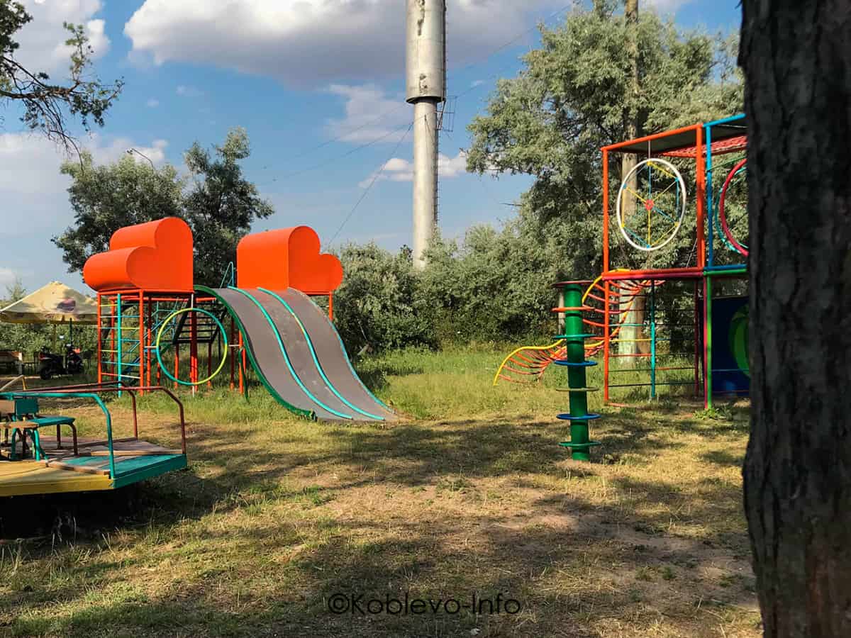 Базы отдыха с детской площадкой в Коблево