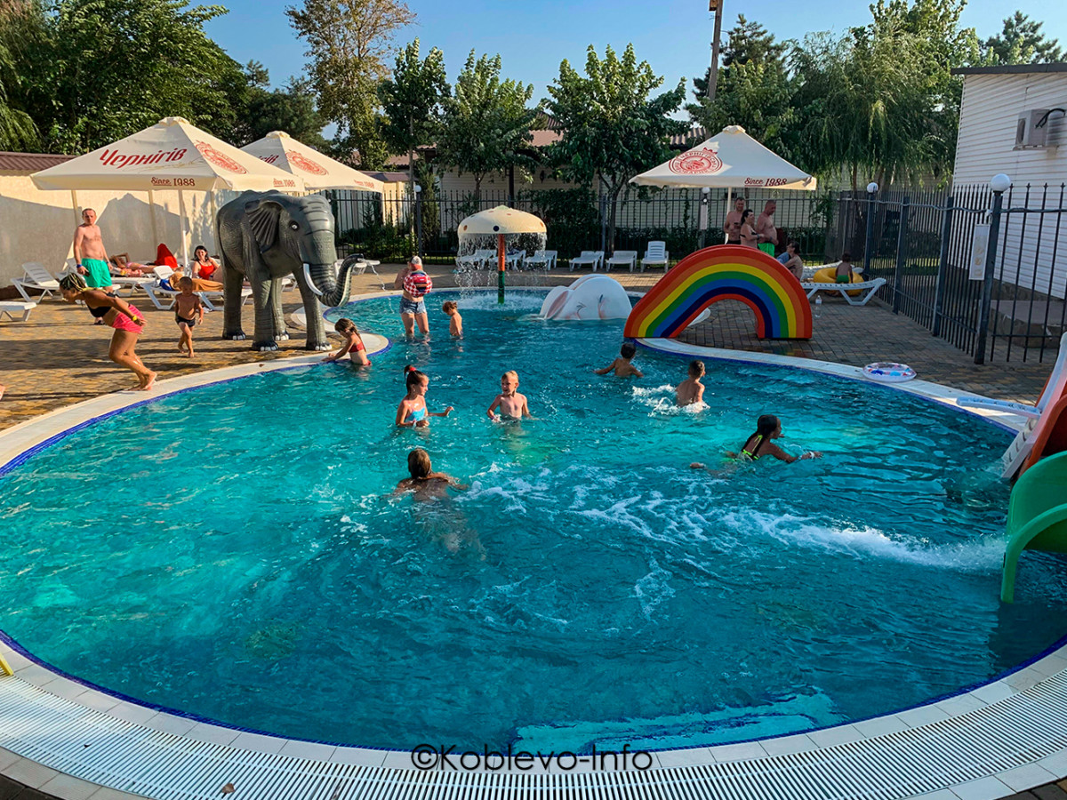 Отдых с детьми в Коблево 2021