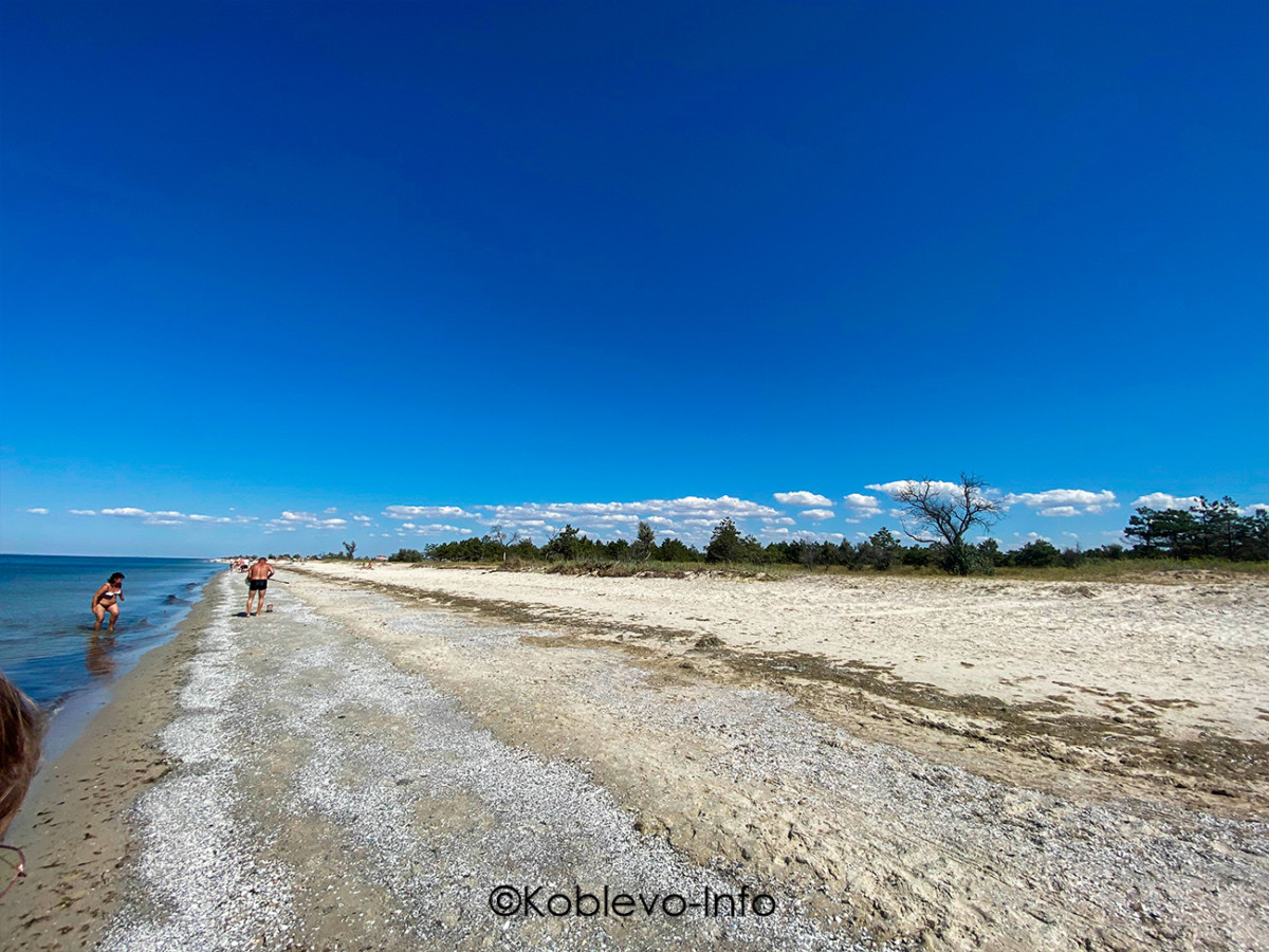 Отдых с семьей на Кинбурнской косе