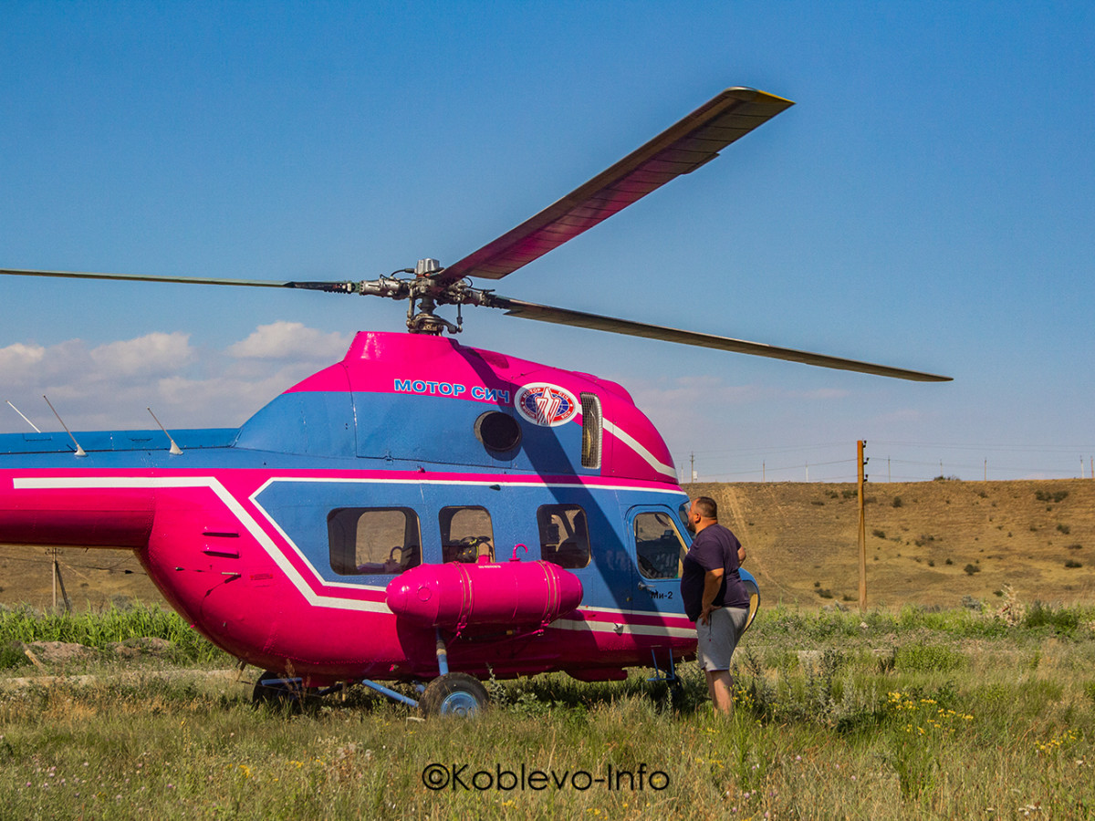 Полет на вертолете в Коблево