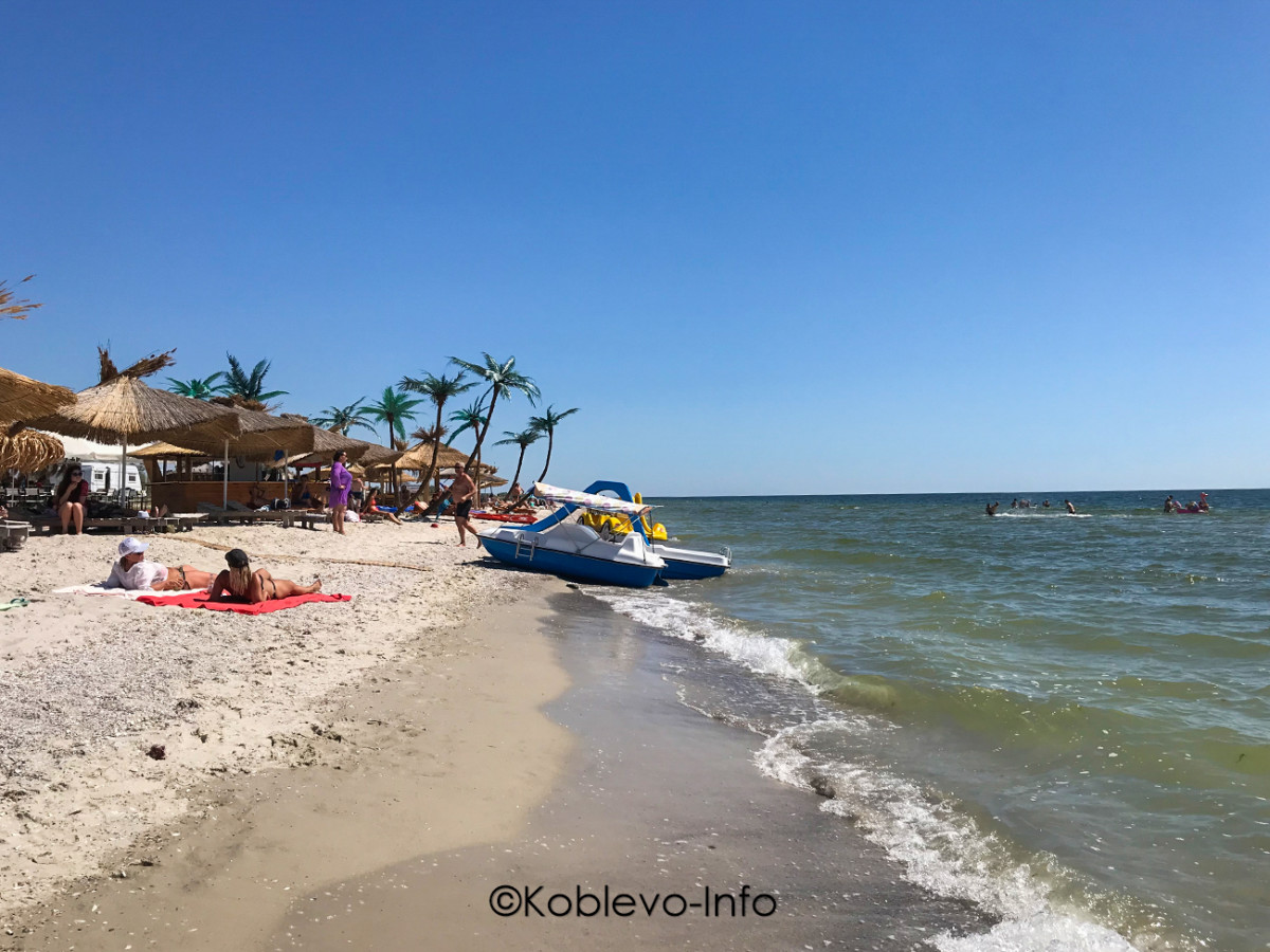 Черное море Коблево