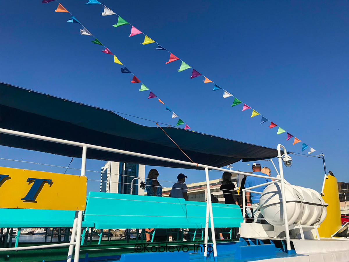 Экскурсии по Одессе на катере