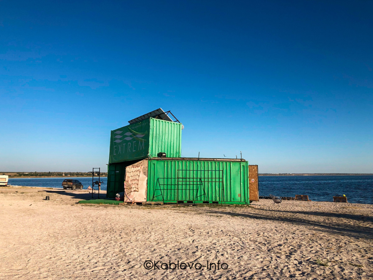 Школа кайтсерфинга в Коблево на Тилигульском лимане летом