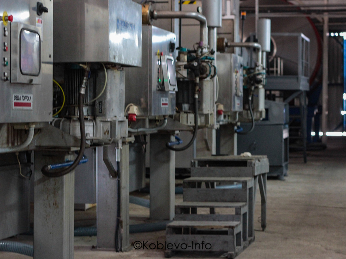 Процесс приготовления вина Коблево