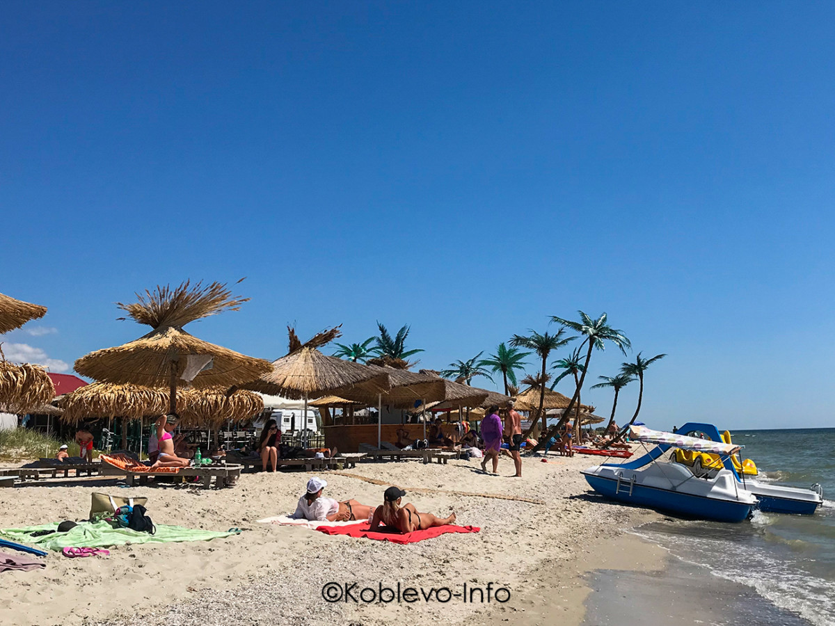 Развлечения на Кинбурнской косе