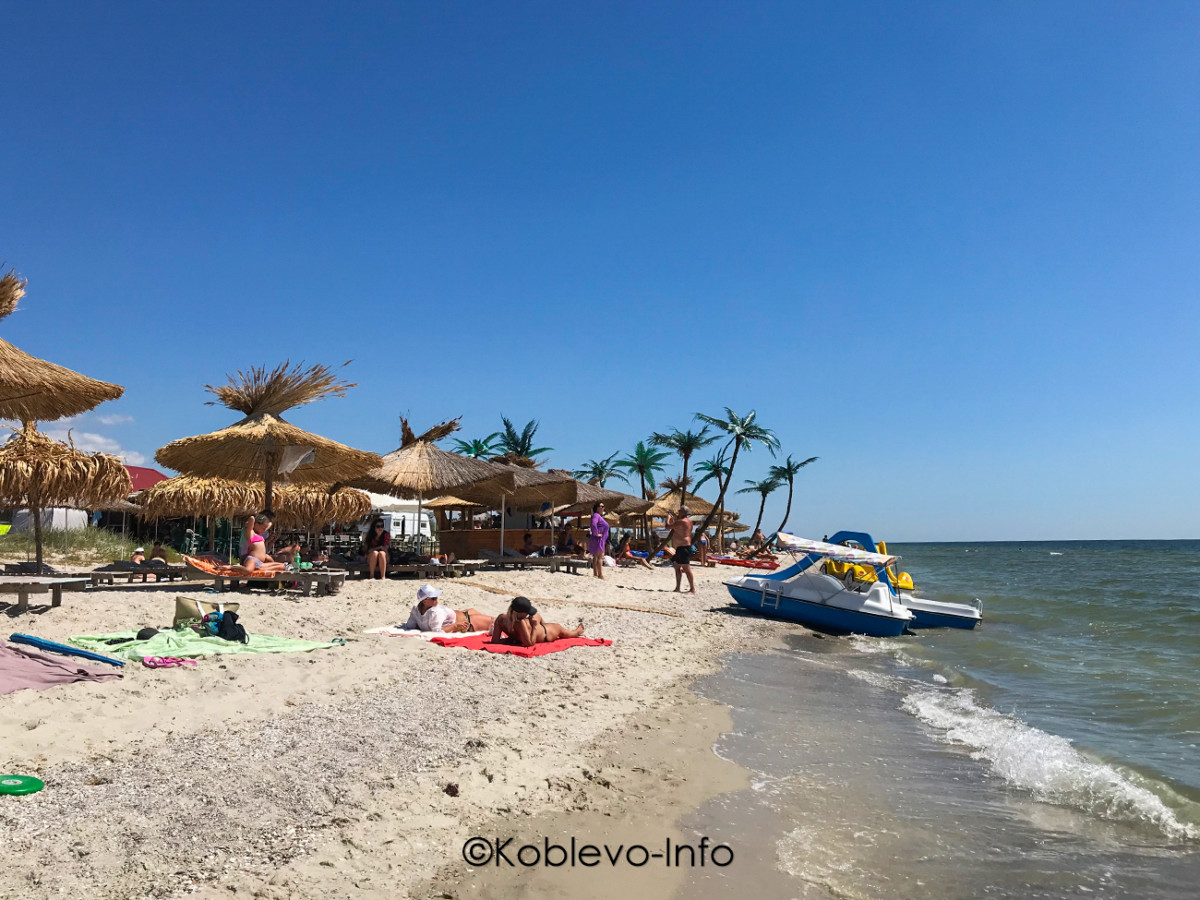 Фото пляжа на Кинбурнской косе