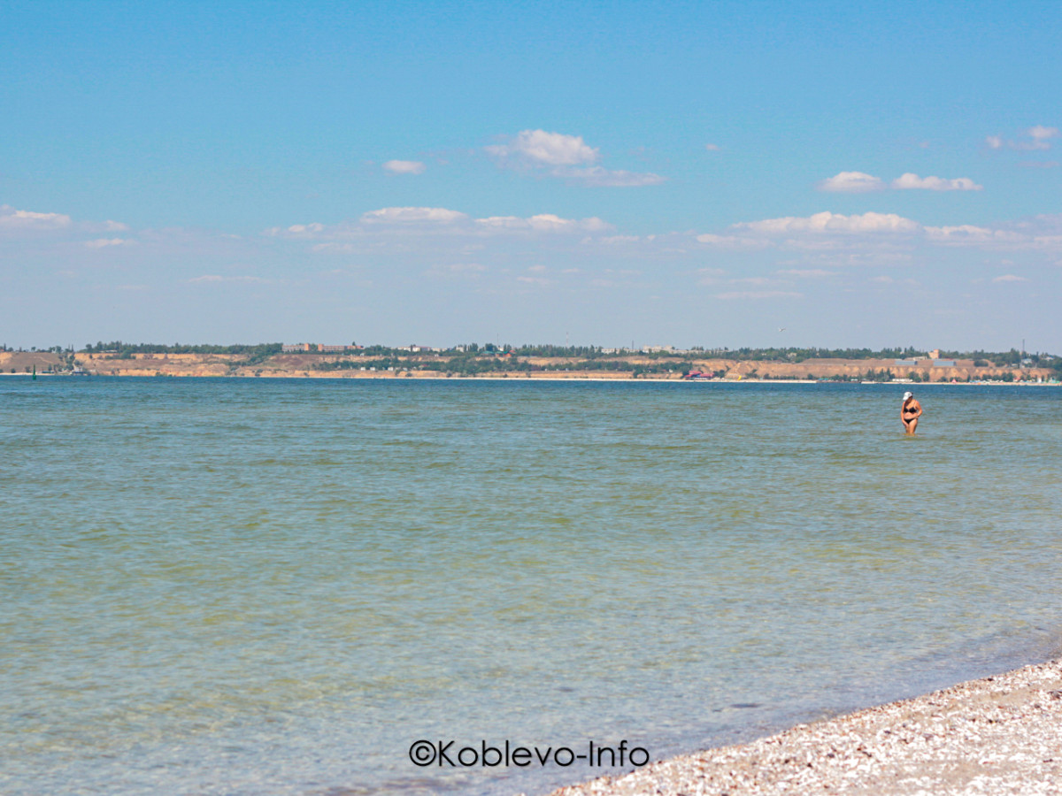 Море на Кинбурнской косе
