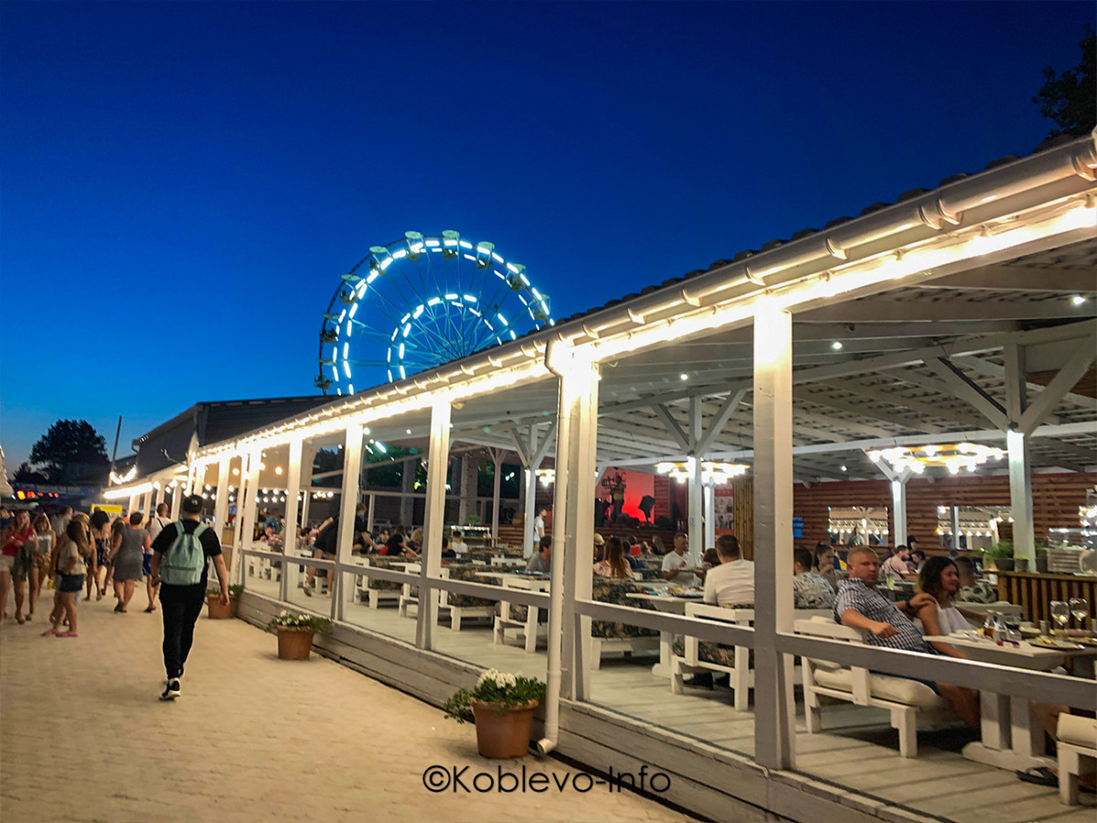 Цены на колесо обозрения в Коблево 2021