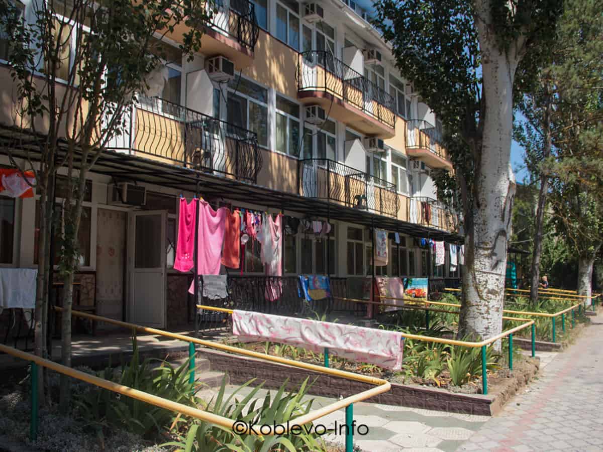 Фото пансионата Лазурный берег в Коблево