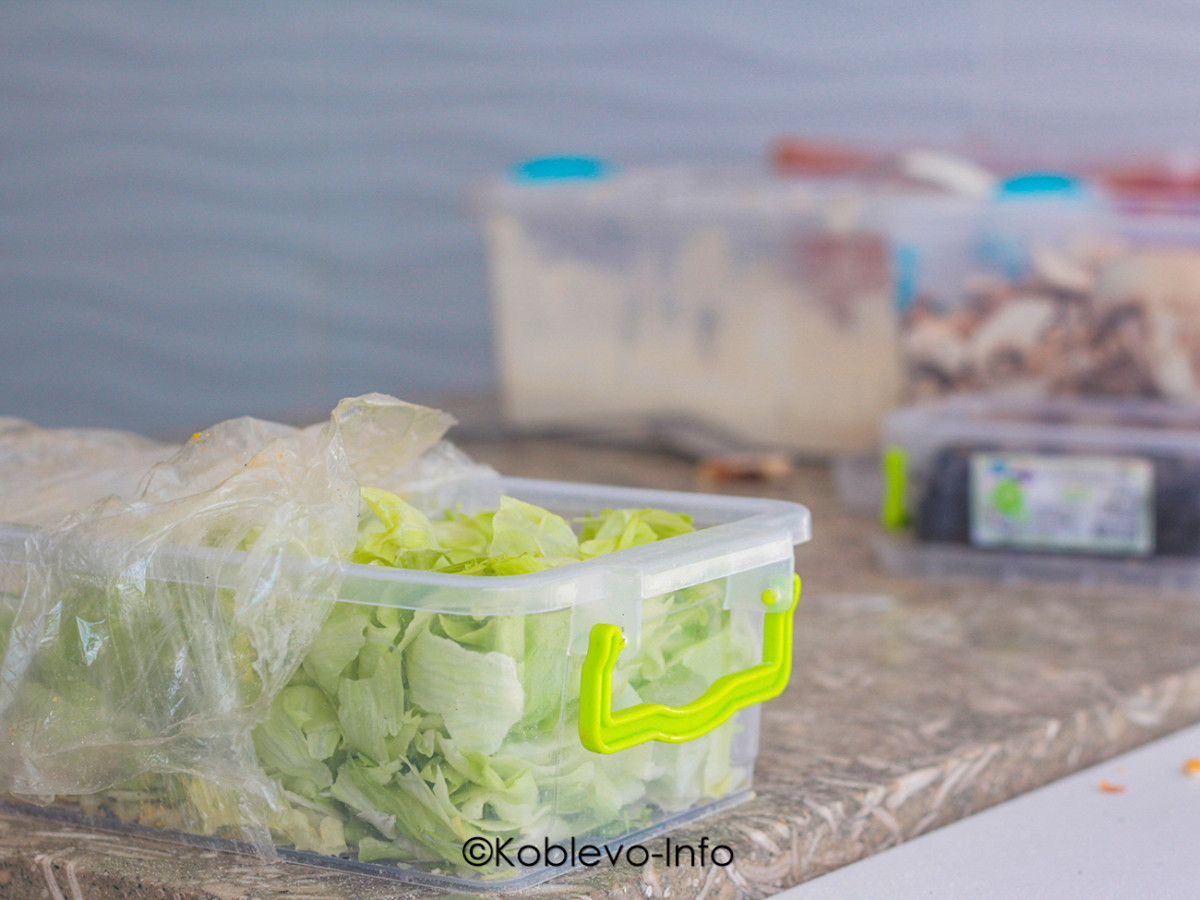 Начинки для пиццы в пиццерии Парус в Коблево