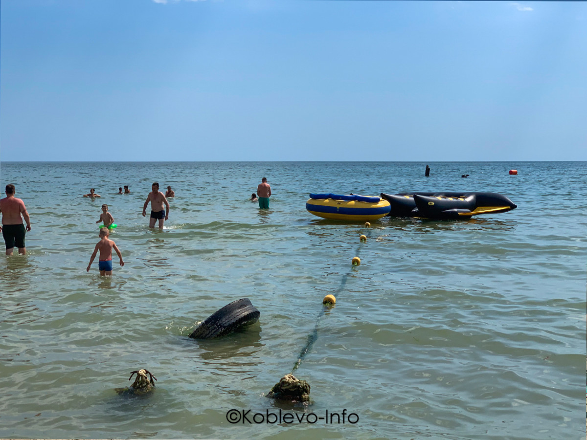 Водные развлечения в Коблево