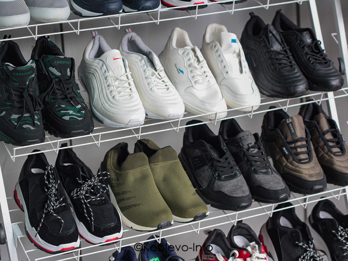 Цены на обувь на Турецкой ярмарке в Коблево