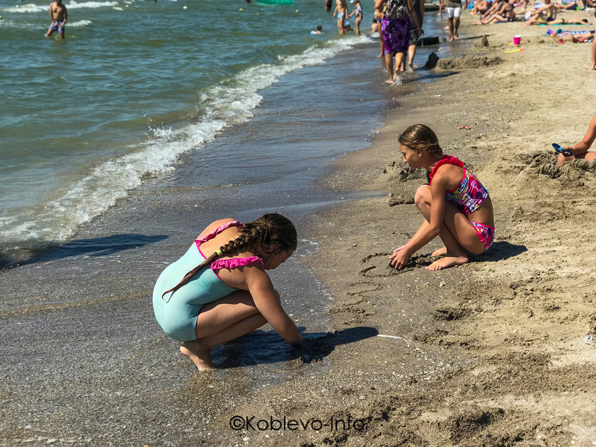 Черное море в Коблево