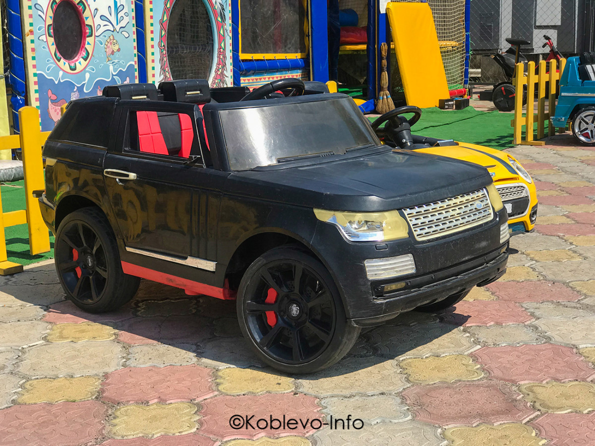 Сколько стоит прокатиться на детской машинке в Коблево
