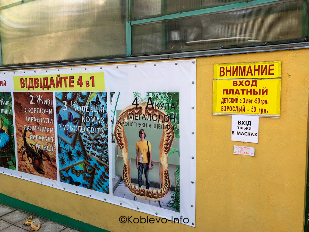 Террариум в Николаевском зоопарке