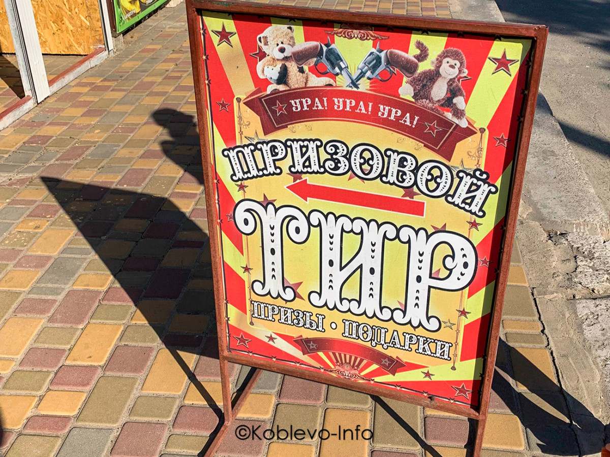 Сколько стоит пострелять в тире в Коблево 2021