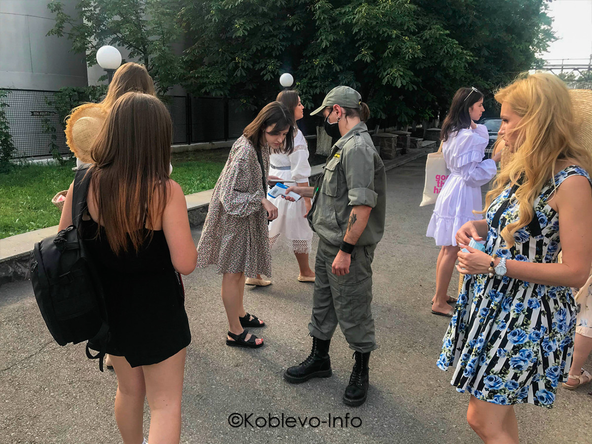 Соблюдение карантинных норм на заводе Коблево