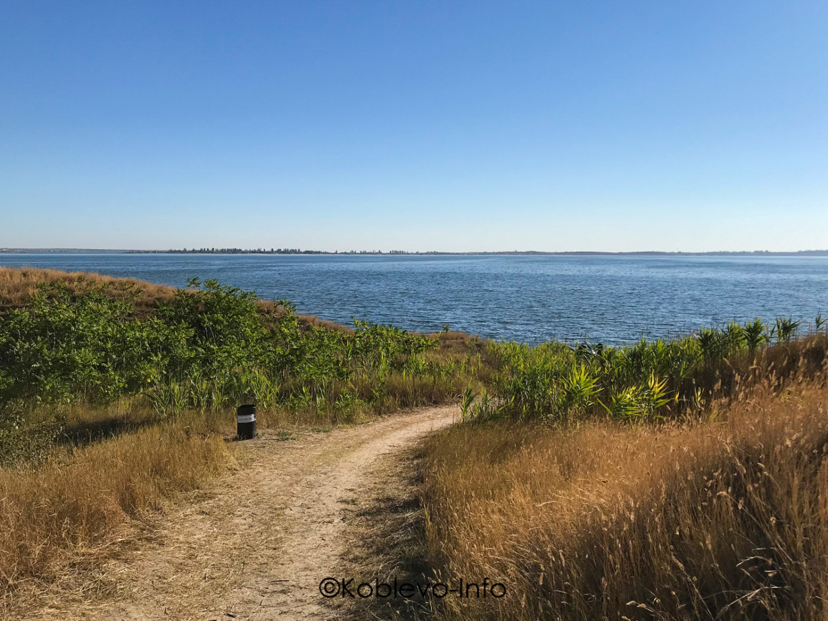 Живописные места на острове Березань