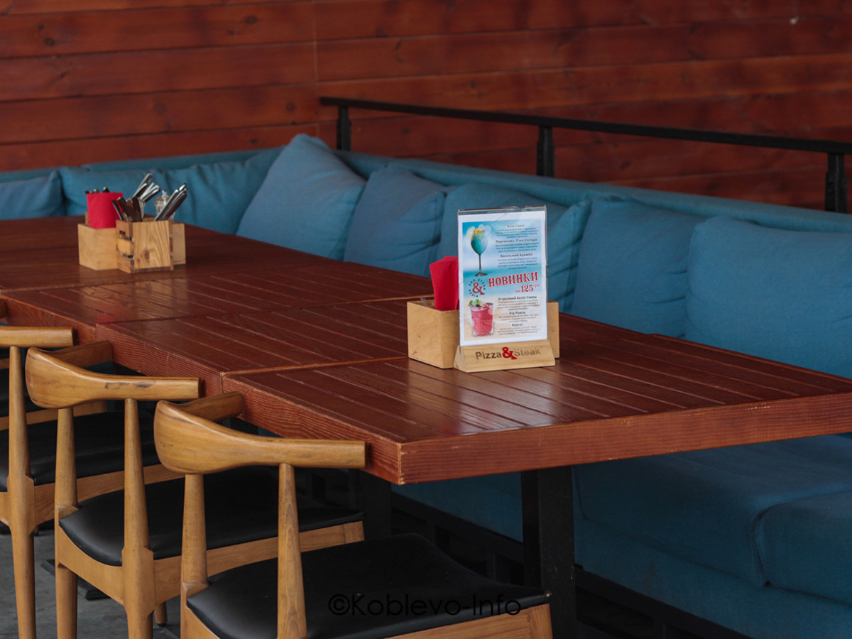 Цены в ресторане Pizza & Steak в Коблево летом