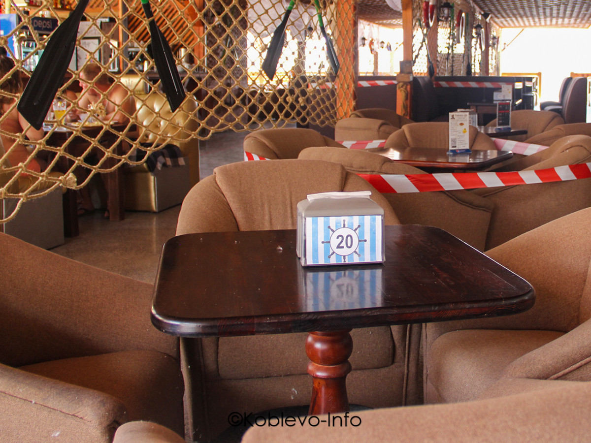 Пиццерия Парус в Коблево