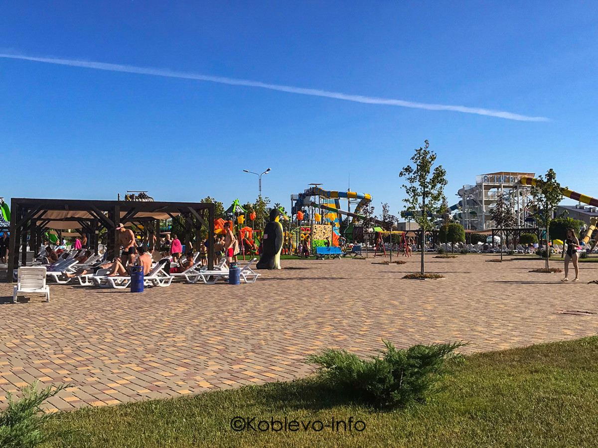 Фото аквапарка Коблево 2021
