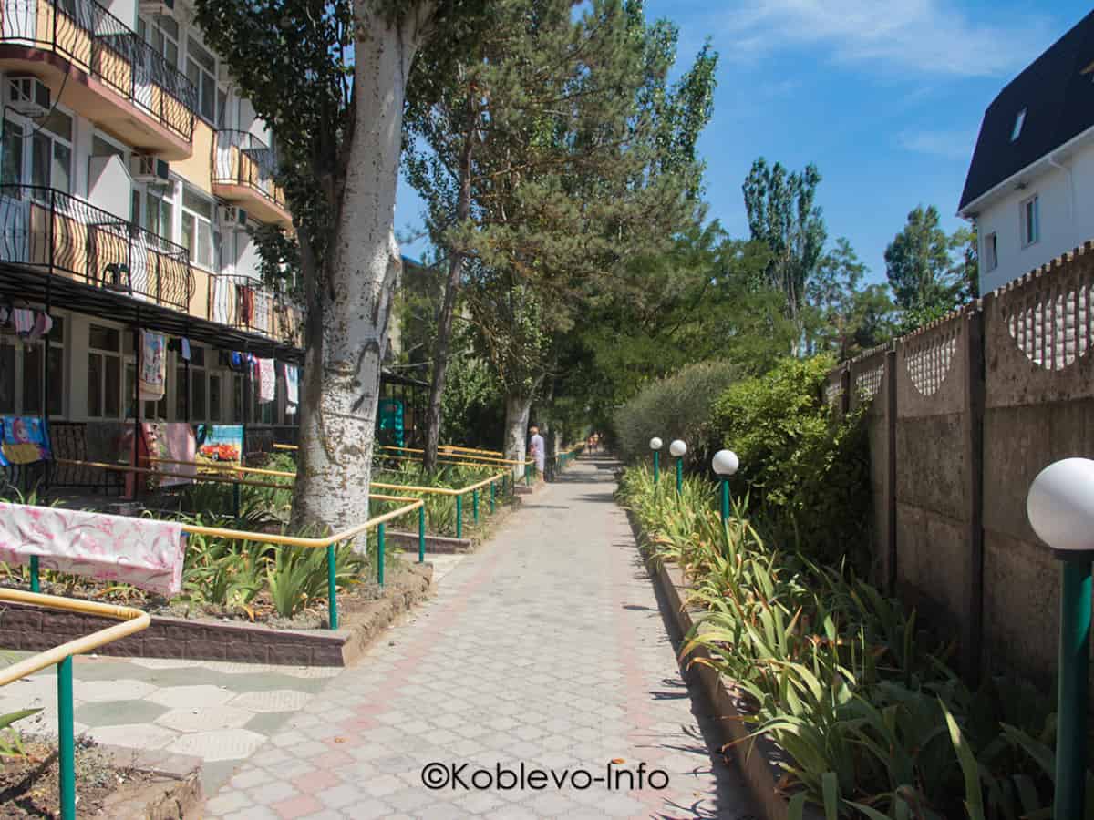 Пансионат Лазурный берег в Коблево