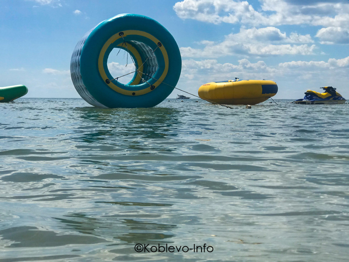 Цен на аттракционы 2021 в Коблево летом